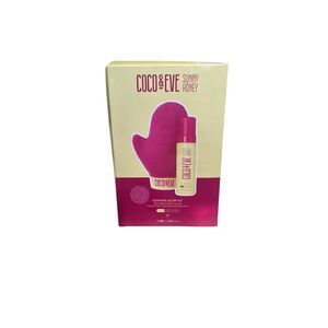 Coco & Eve Sunny Honey Ultimate Glow Kit – Bali Bronzing Foam + Mitt Medium 6.7o